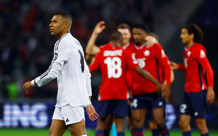 Mbappe không có nổi 1 cú sút, Real Madrid thua Lille - Ảnh 3.